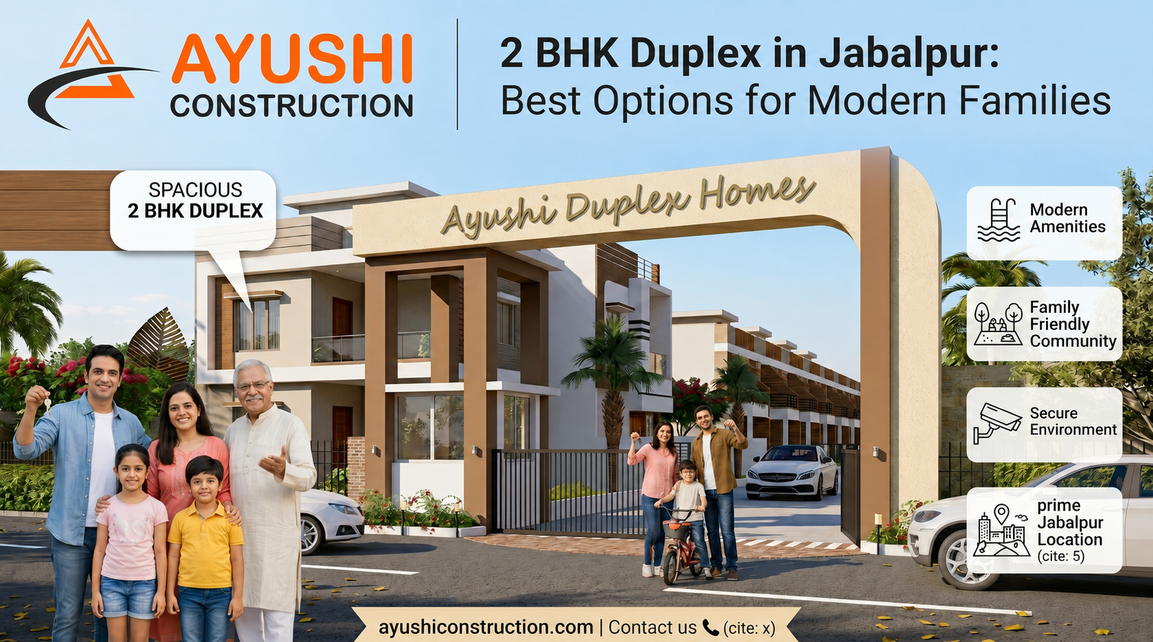 2 BHK Duplex in Jabalpur: Best Options for Modern Families