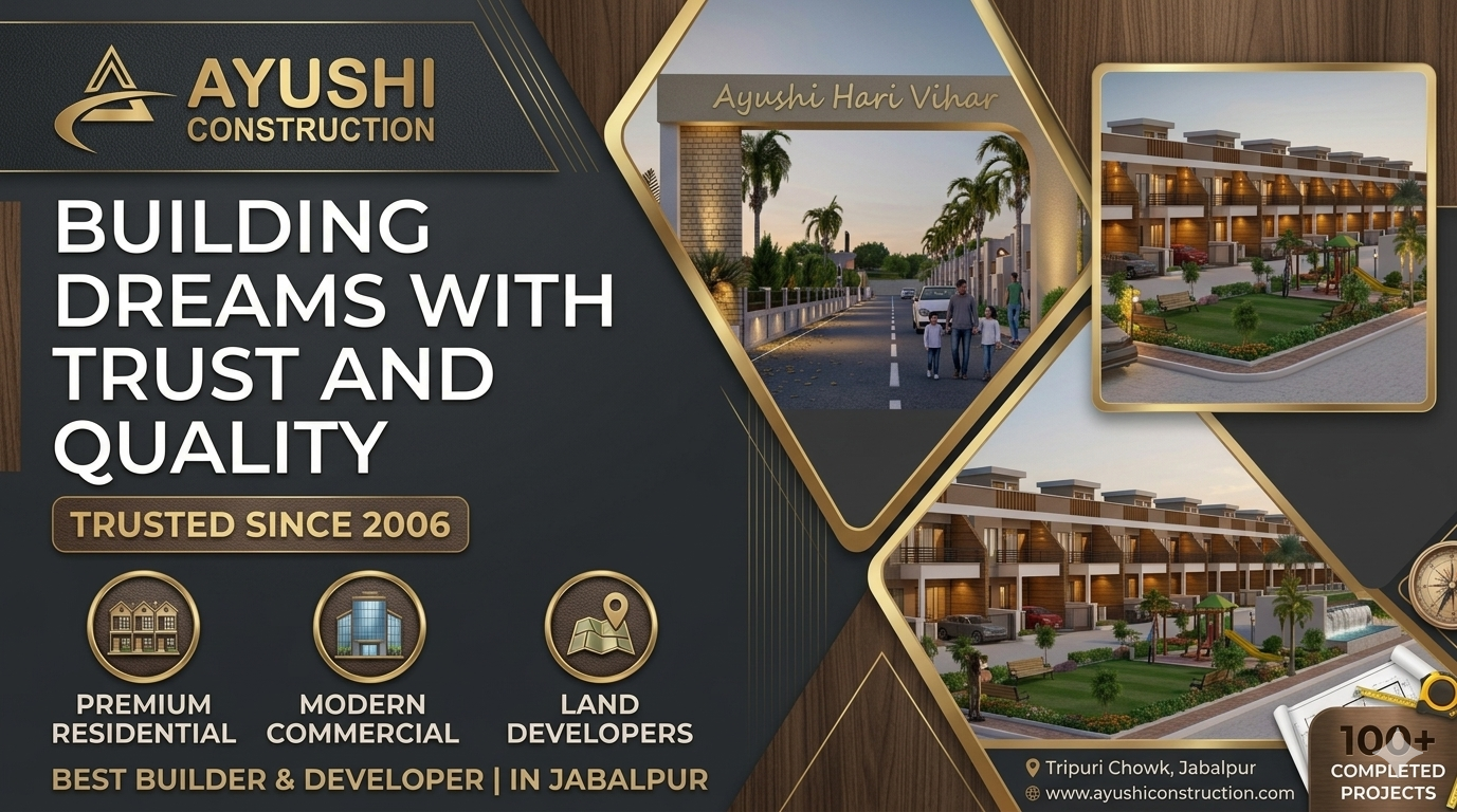 How to Choose the Best Residential Construction Company in Jabalpur for Your Dream Home