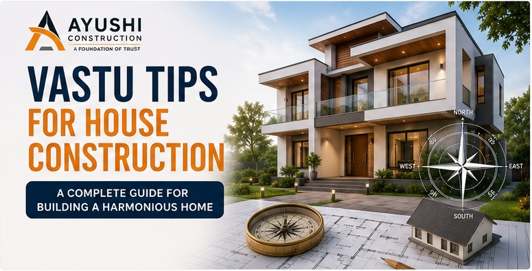 Vastu Tips for House Construction – A Complete Guide for Building a Harmonious Home.