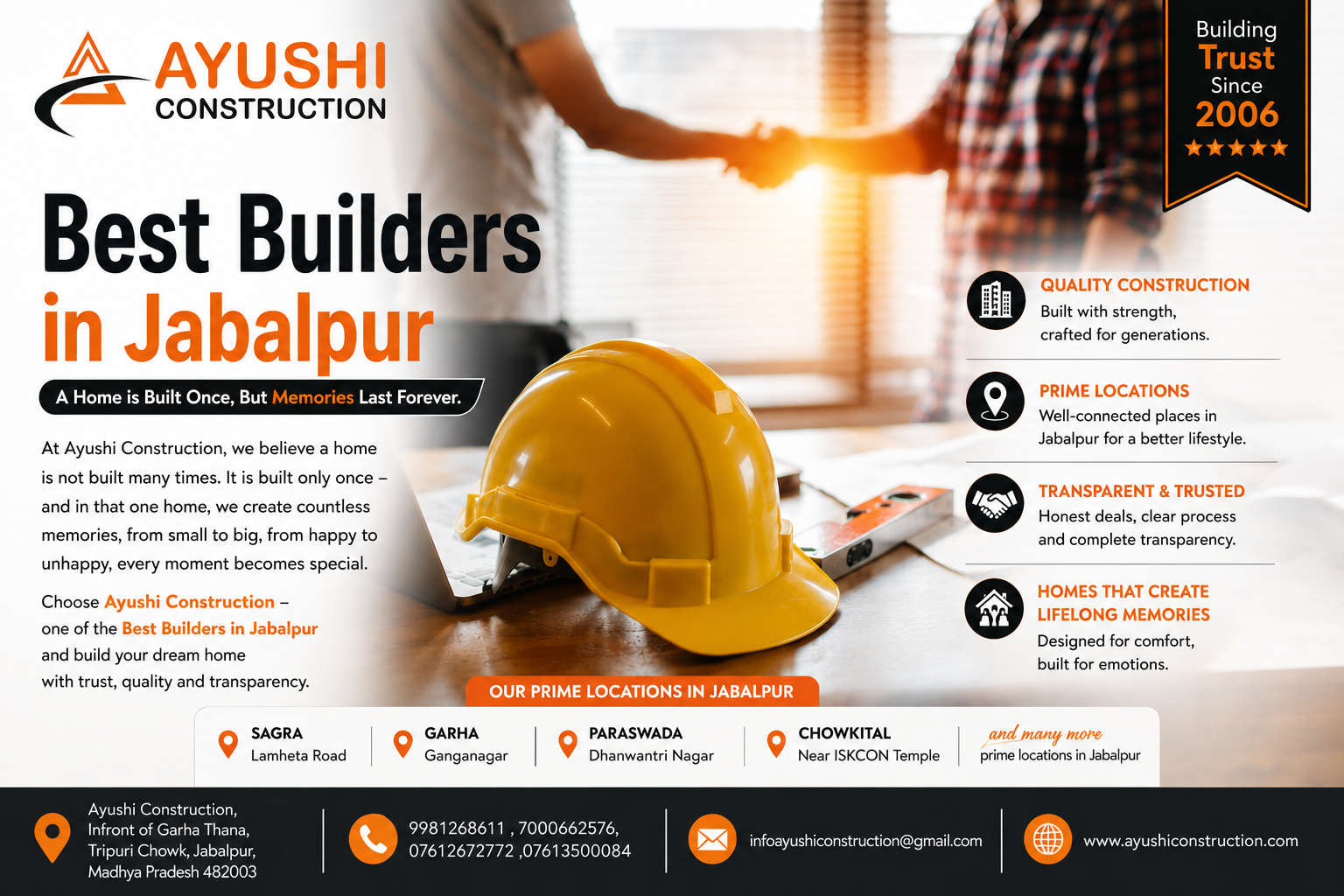 Best Builders in Jabalpur